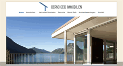 Desktop Screenshot of immobilien-geib.de